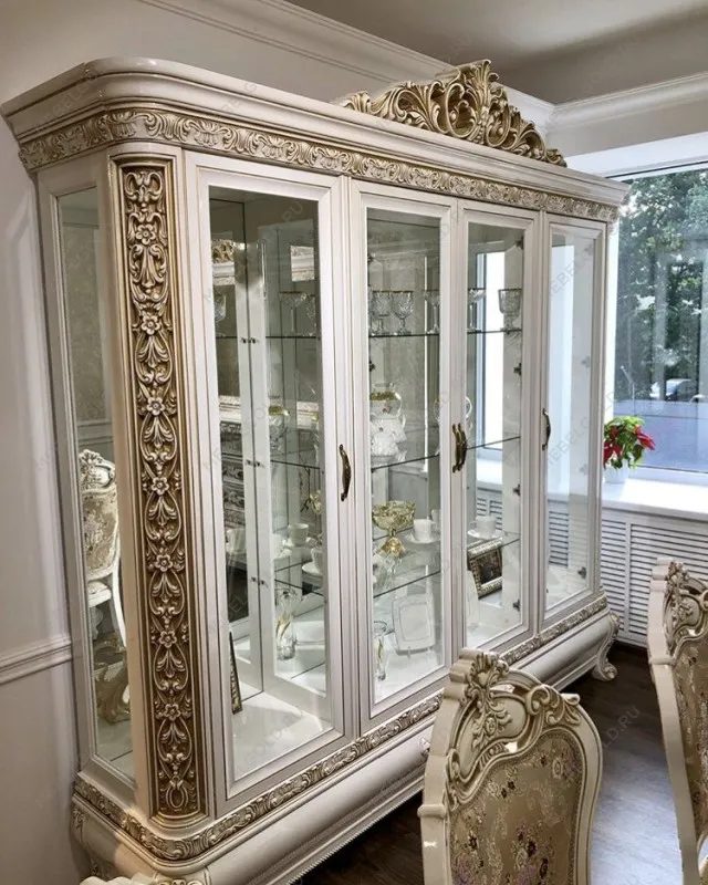 Сервант Алсу белый глянец | изображение 3