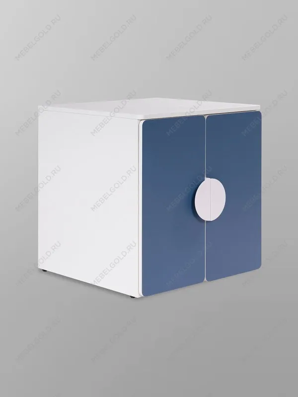 Шкаф Пикси распашной, с двумя дверьми и полкой 60x57x60, озорной василек | изображение 4