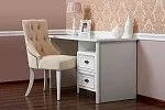 м. Марьина Роща - Стол письменный Натали белый глянец | изображение 3