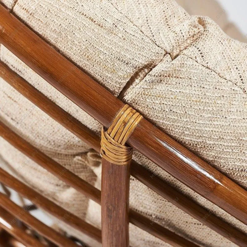 Кресло-качалка Papasan без подушки Орех | изображение 7