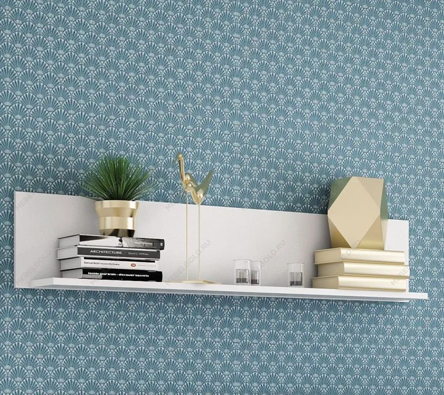 Полка Ева (Хельга) POL160 белый | изображение 3