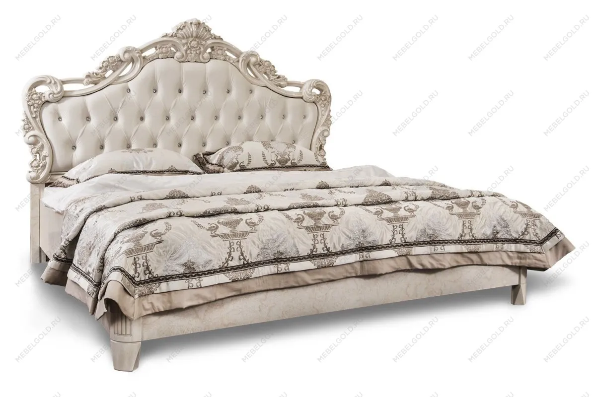 Ящик с подъемным механизмом Патрисия 180x200 см крем | изображение 1