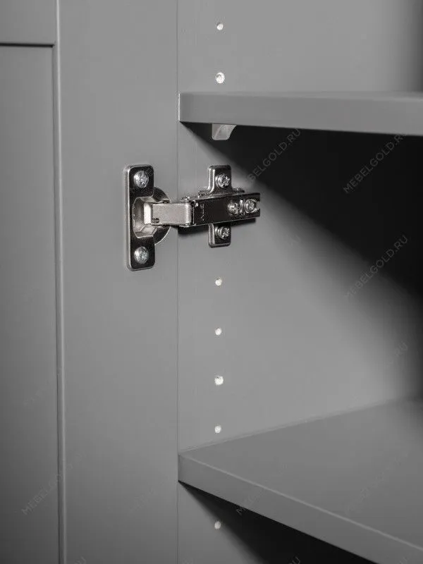 Шкаф Макс, 1 дверь, 50х61х233 см, серый | изображение 6