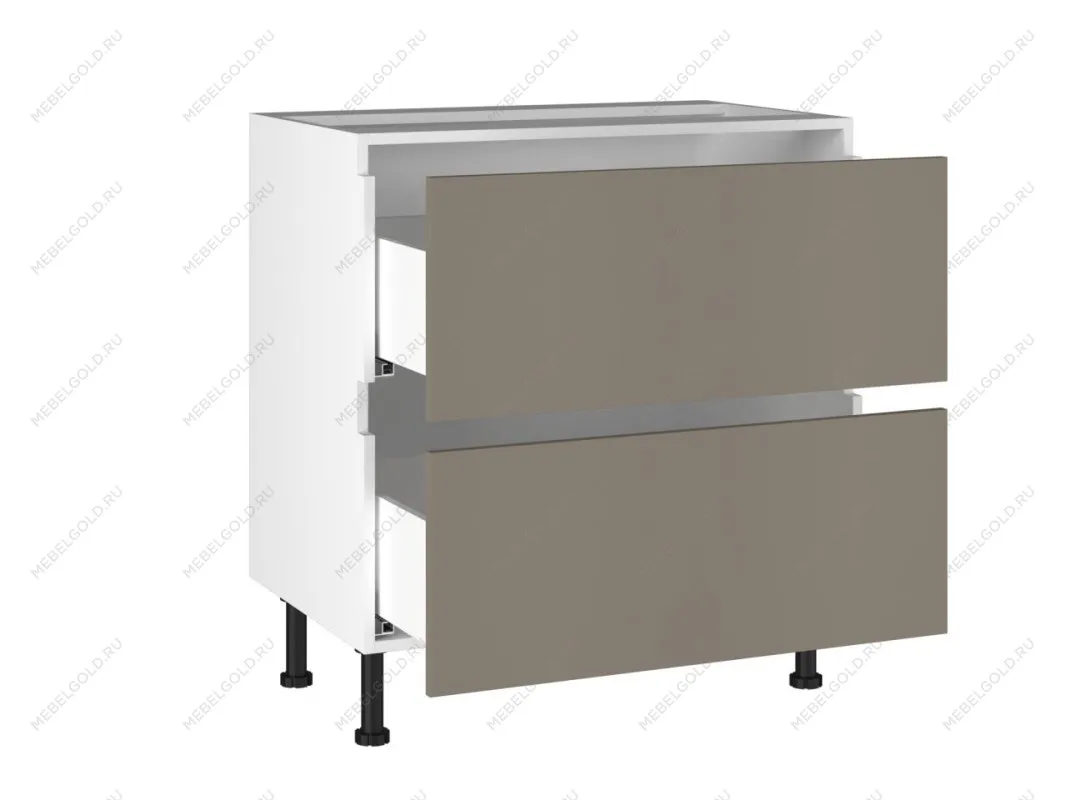 Стол с ящиками СЯ-(2)-80 Start Soft Boyard, Виста (800*523*870) Мокко, 25416 | изображение 1