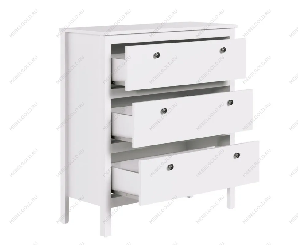Комод Ева (Хельга) KOM3S белый | изображение 2