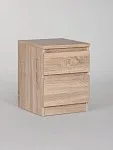 Тумба прикроватная КАСТОР, 2 ящика, 40х37х49 см, дуб сонома | изображение 9
