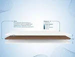 Наматрасник Кокос 3 см 120х195 | изображение 1