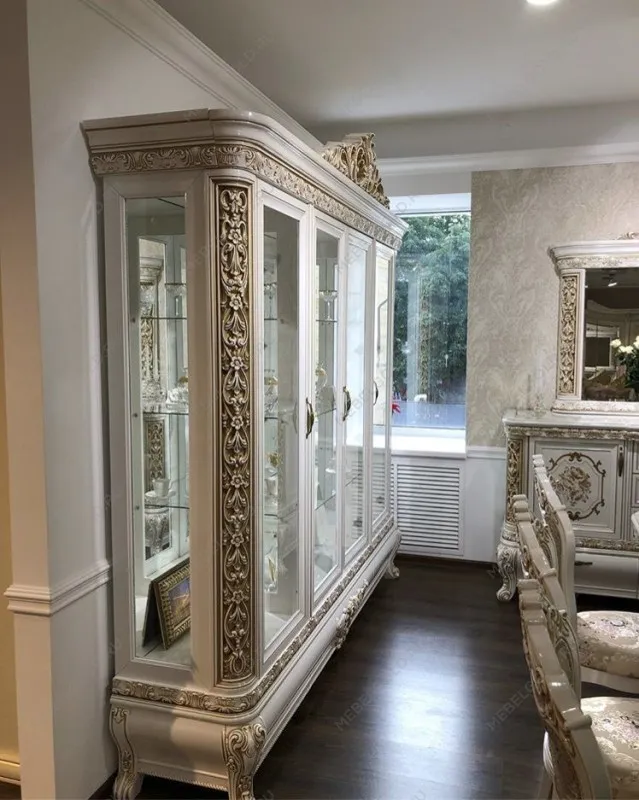 Сервант Алсу белый глянец | изображение 4