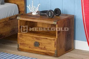 Тумба прикроватная Индиана JKOM1S дуб саттер