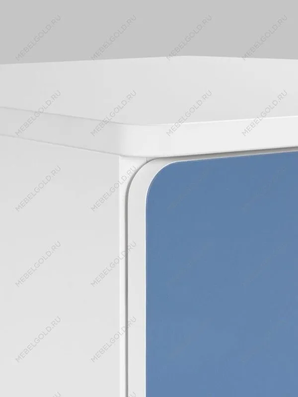 Шкаф распашной Пикси, с двумя дверьми и тремя полками 60х57х120, озорной василек | изображение 3