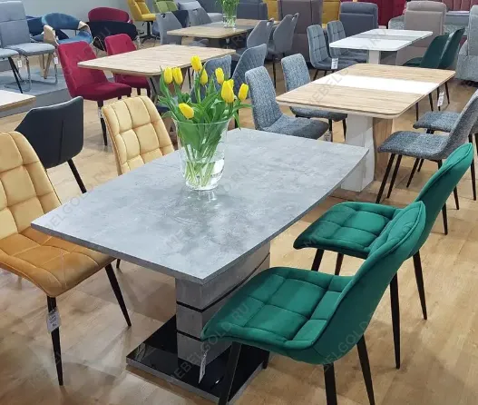 Стул кухонный Signal CHIC Velvet (зеленый/черный) | изображение 6