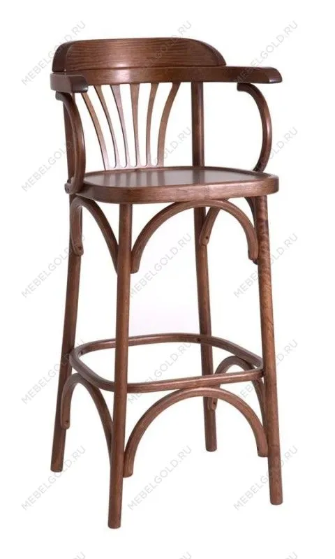Стул барный 750 Венский твердый (средний тон)
