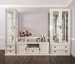 Витрина Натали 1-ств белый глянец | изображение 2