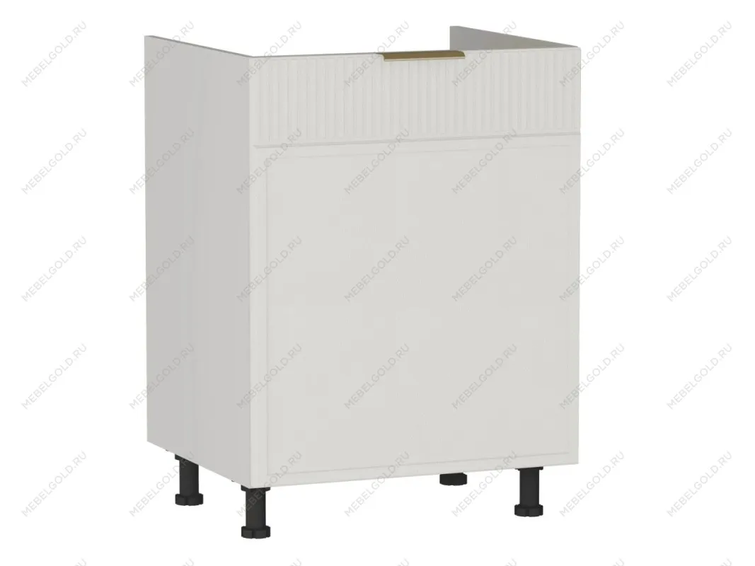 Стол под мойку СМ-60, Берта (600*525*820) Экокожа Белый, 25314