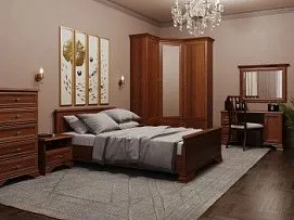 Спальня Кентаки каштан 9