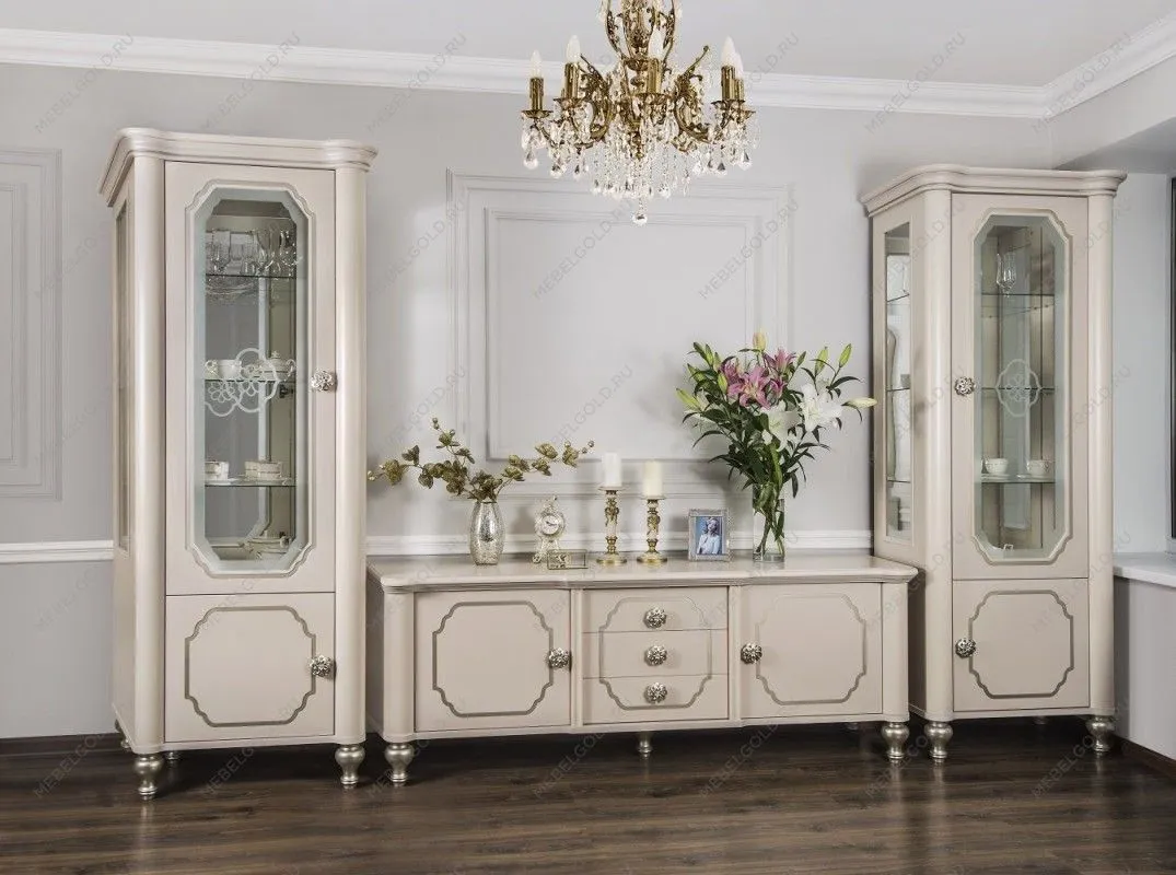 Витрина Лали 1-ств бежевый | изображение 6