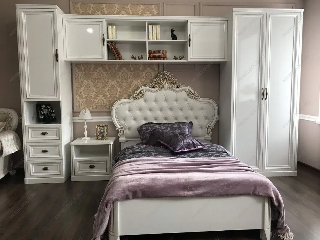 м. Марьина Роща - Детская кровать Натали 120х200 см белый глянец | изображение 8