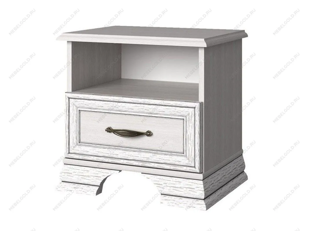 Тумба прикроватная Тиффани 1S вудлайн кремовый