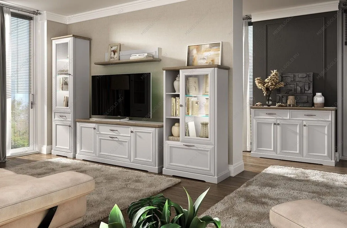 Шкаф с витриной Тоскана 1V1D1S - Выставка м. Марьина роща | изображение 4