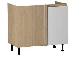 Дуб Палермо/Белый матовый