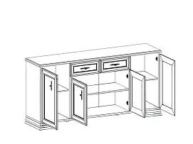 Балашиха - Тумба Кентаки KOM4D2S белый