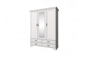 Шкаф 3-створчатый Тиффани 3D4S вудлайн кремовый