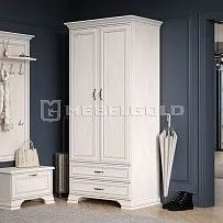 Шкаф 2-створчатый Тиффани 2DG2S вудлайн кремовый