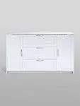 Тумба Сириус, 2 двери и 3 ящика, 156х41х95 см, белая | изображение 8