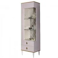 м. Марьина Роща - Витрина одностворчатая левая Римини (слоновая кость золото) РМВ1-1С