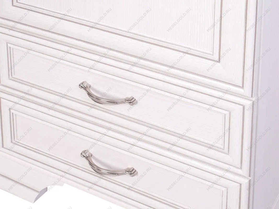 м. Марьина Роща - Шкаф 1-створчатый Тиффани 1D2S вудлайн кремовый | изображение 6