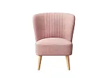 м. Марьина Роща - Кресло Унельма светло-розовый, рогожка | изображение 1