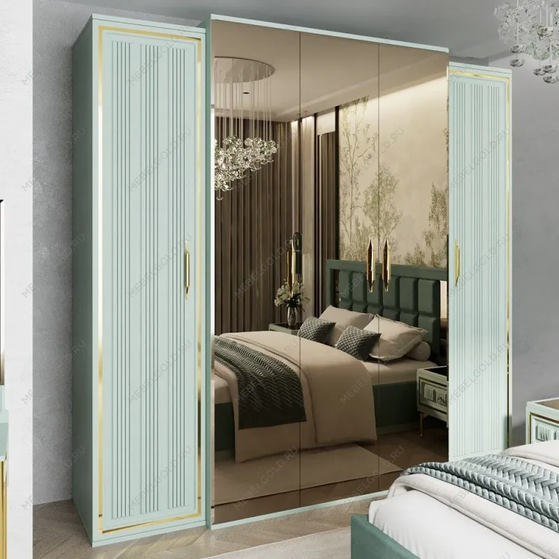 Шкаф Замира 5-дверный оливковый | изображение 2