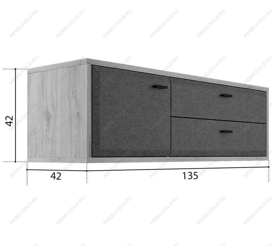 Тумба Грейс RTV1D2S | изображение 4