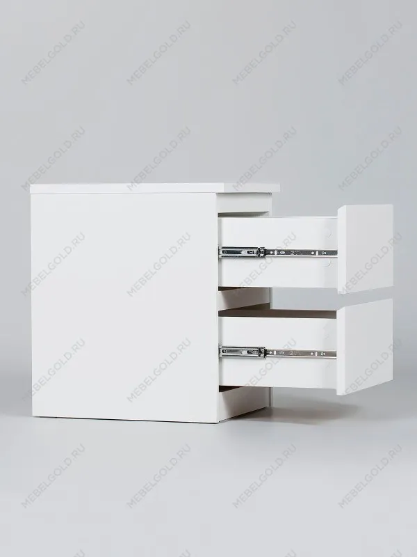 Тумба прикроватная Мальта, 48х40х54 см, белая | изображение 18