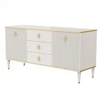 Балашиха - Комод для гостиной Римини СОЛО (слоновая кость золото) РМКМ-4 (s)