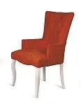 Кресло Виктория (эмаль белая/G08 - морковный) | изображение 1