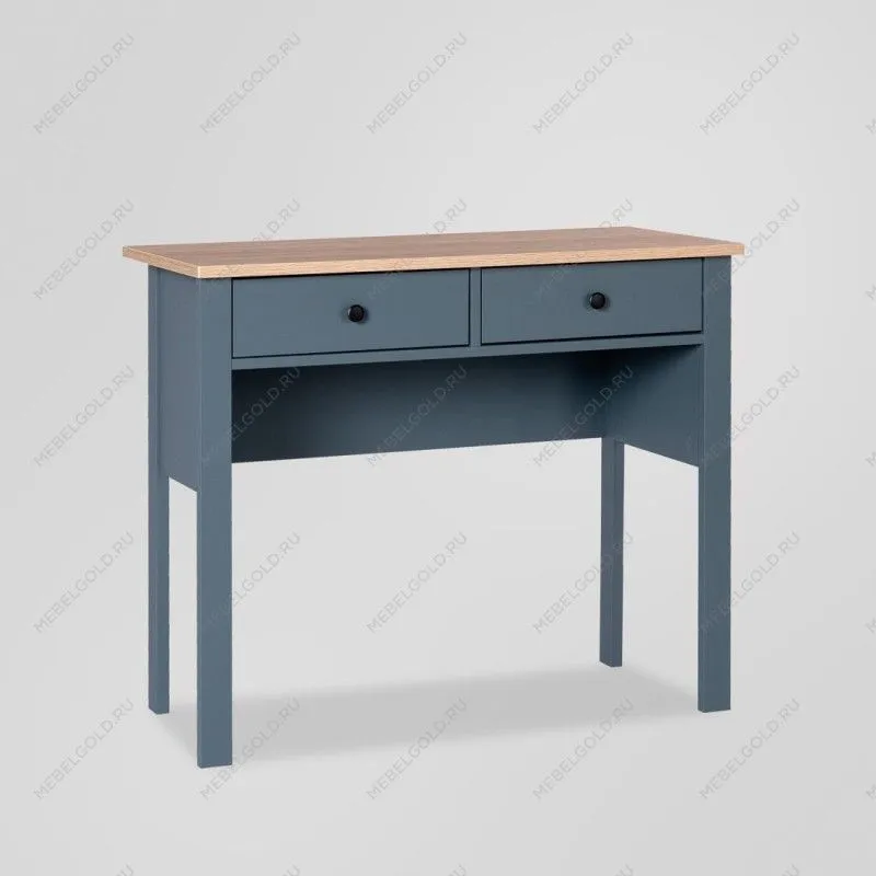 Стол туалетный Сага, 92х45, темно-бирюзовый/ясень