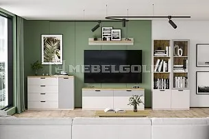 Шкаф с витриной Модерн 1V1D/52