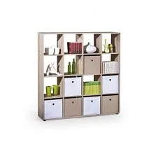 Стеллаж Halmar LUINI 16 (дуб сонома) (без ящиков)