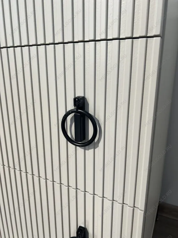 Комод Стелла 3 ящика ярко серый | изображение 3