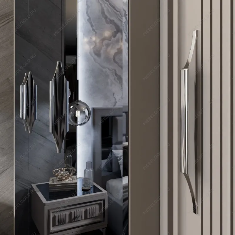 Шкаф Замира 5-дверный серый камень | изображение 3