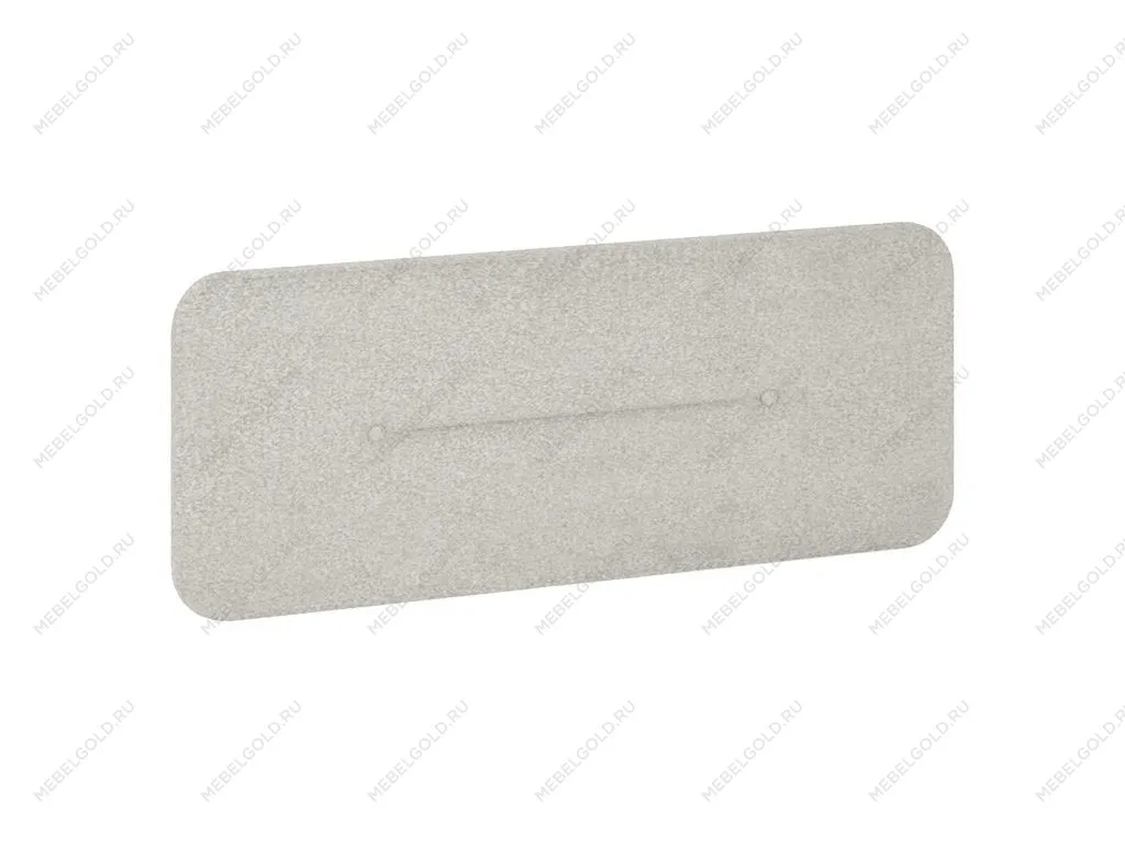 Мягкая вставка кровати NEW 1200 светлая, Аврора (1380*50*555) NESS 002, 12740