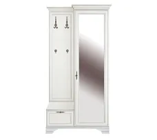 Шкаф с вешалкой Кентаки PPK1D1K/P белый