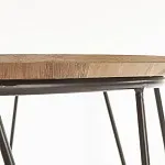 Стол журнальный Halmar NUBIRA (орех/черный) | изображение 5