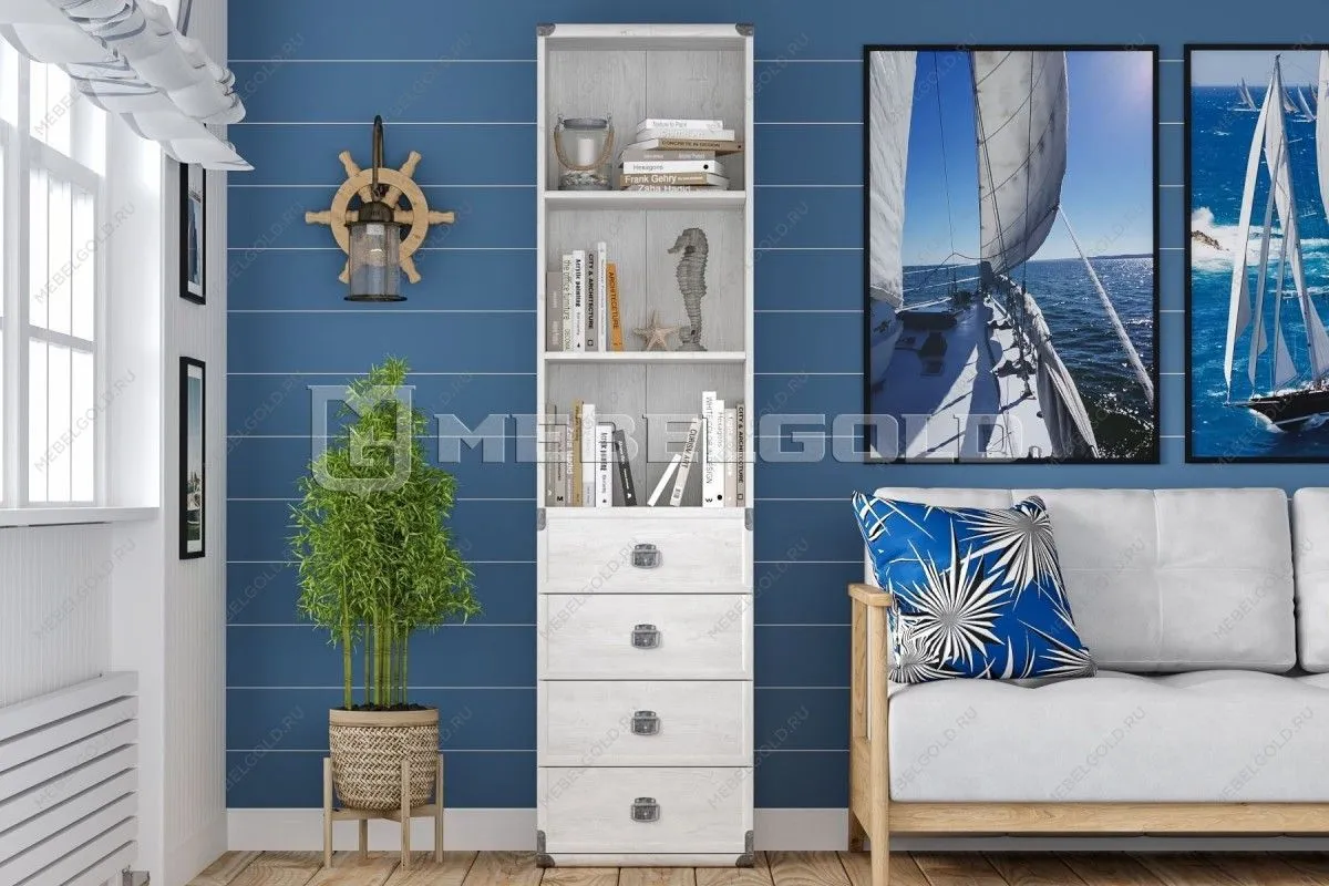 Стеллаж Индиана JREG4SO/50 сосна каньон | изображение 1