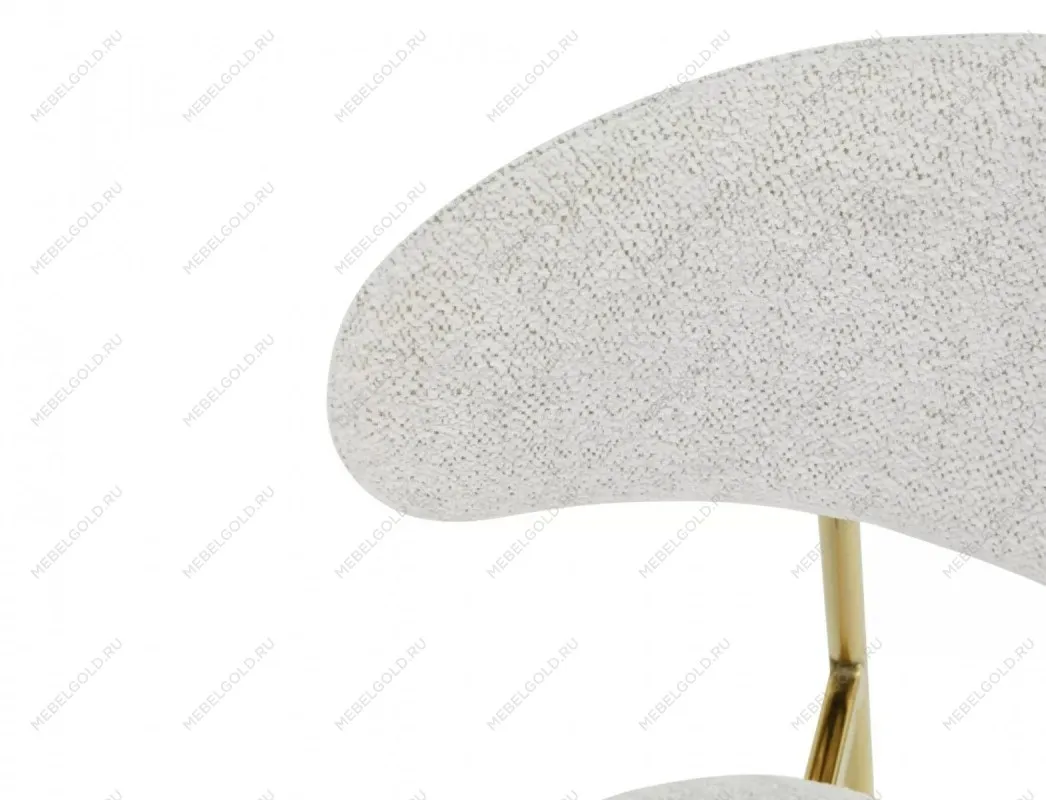 Стул кухонный Signal ELTON Raven 22 (светло-бежевый/золотой) | изображение 5