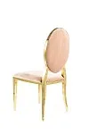 Стул кухонный SIGNAL KING Velvet Bluvel 28 (бежевый/золотой) | изображение 1
