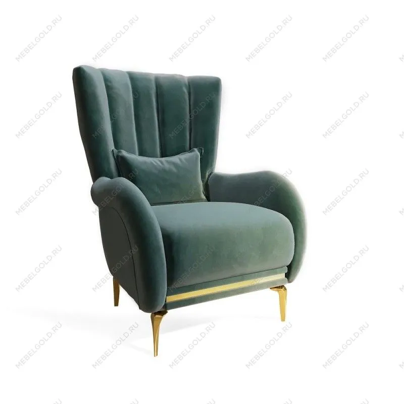 Кресло Замира оливковый