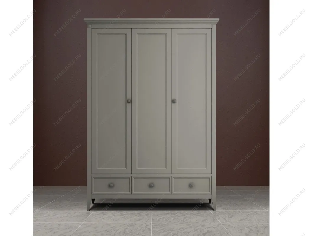 Шкаф трехстворчатый Manhattan (Серый) | изображение 2