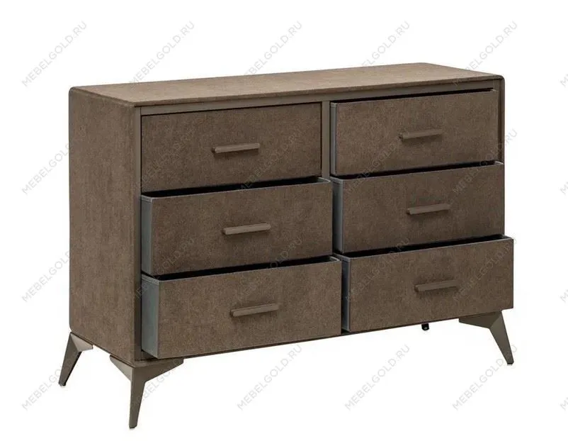 Комод Кассио 6 ящиков (Коричневый) | изображение 1